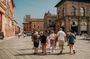 Bologna Walking Tour with Tower Sky View and Archiginnasio