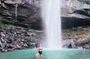 Kampot Waterfall Adventure with Nature Hiking Jungle and Swimming