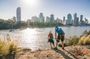 Abseiling the Kangaroo Point Cliffs in Brisbane