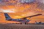 Miami Beach: Romantic Sunset Private Airplane Tour with Champagne