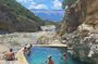 Bënja Thermal Baths and Langarica Canyon Tour from Saranda Ksamil