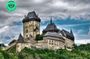 From Prague: Karlštejn Castle & Caves or Pilsner Brewery Tour