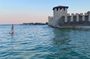 Sup experience with sightseeing tour in Sirmione Lake Garda