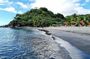 Waterfalls, Sulphur Spa and Black Sand Beach Tour from Dominica