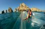 Clear Boat Ride in Los Cabos