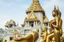 Bangkok Tour: Golden Temple, Marble Temple and Gems Gallery