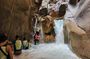 Splash and Hike in Wadi Mujib Siq Trail from Amman