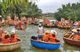 Bamboo Basket Boat Tour with Optional Lunch and Dinner