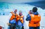 Grey Glacier Navigation in Torres Del Paine