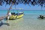Day discovery of Tahaa vanilla beads rum and snorkeling