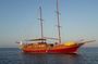 Private half day sailing yacht cruise for max 40 Quests Panormitis
