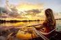 Clear Kayak Sunset Tour through The Winter Park Chain of Lakes