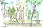 Private Watercolor Tour to Villa Borghese Rome with Guido