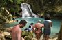 Blue Hole & Secret Falls Day Trip plus Shopping from Runaway Bay