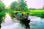Kerala Backwater Cruise Explores Narrows Villages & Rice Paddies