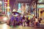Premium Night Private Tuk Tuk Tour at Bangkok with Meal