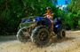 From Playa del Carmen ATV Adventure with Ziplines, Cenote