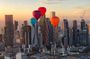 Melbourne City Sunrise Hot Air Balloon Flight with GoPro Photos