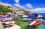 Symi Island Day Trip with Swimming at St George's Bay and Pick Up