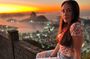 Sunset at Christ the Redeemer:Dona Marta, Selarón Steps& Lage Park