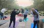 Yoga Experience with Taj Mahal View in Agra