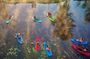 Kayaking adventure through the Xochimilco and Frida Kahlo Canals