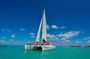 Catamaran Sailing to Isla Mujeres with Snorkeling, Lunch & Open Bar included