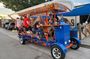 Party Bike through St. Pete with Bar+Mural Stops on Trolley Pub