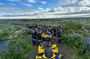 1 hrs ATV quad trip down with glacier river Northeast of Iceland