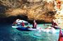 Kayak & Snorkeling in crystal waters, sea caves, Ibiza, Spain
