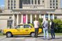 Private Historical Tour of Warsaw by a Retro Fiat with Pickup