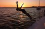 Sunset on a Luxury Sailing Yacht from Vilamoura (Max 12 Guests)