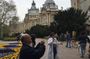 Budapest private tour walking on the Pest side