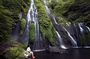 Bali Full-Day Hidden Hills, Twin Waterfalls and Hot Spring Tour