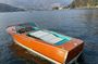 Private venetian taxi around the lake of como