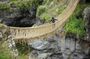 Last Inca Bridge Queswachaca From Cusco