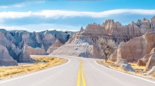 Badlands National Park self-guided driving audio tour
