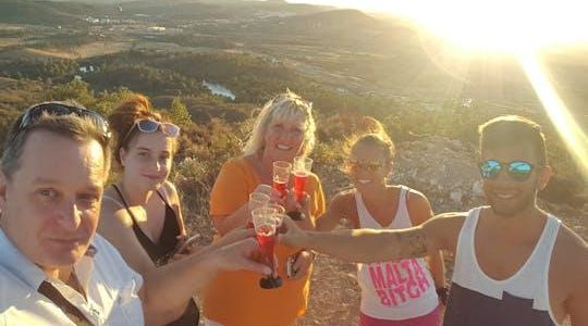 Sunset guided Jeep tour with dinner from Albufeira