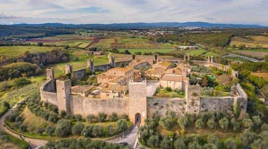 Monteriggioni and Val d'Orcia Medieval Day Trip with Optional Tastings