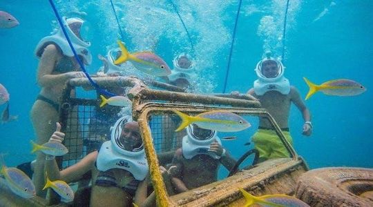 De Palm Island underwater helmet walk