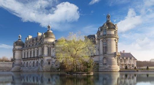 Entrance ticket to the Château of Chantilly
