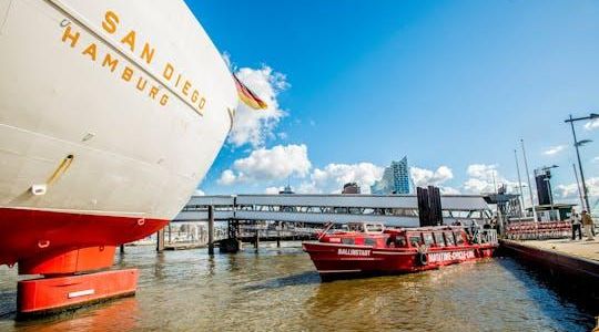 Hop-on hop-off harbor tour with Museum Ship Cap San Diego ticket