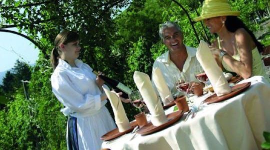 Dinner in the Chianti vineyards