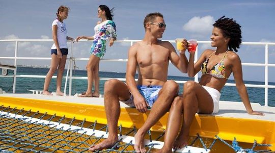 Palm Pleasure catamaran snorkel adventure
