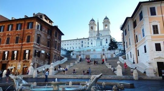 Walking tour with Tiber cruise and Trastevere food tasting