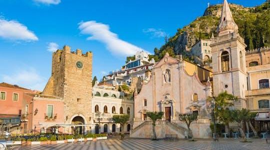 Full-day Etna and Taormina tour from Catania