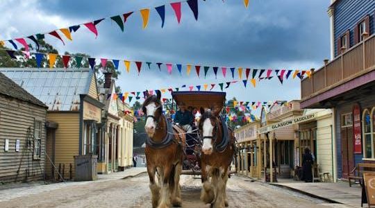 Sovereign Hill, Botanical Gardens and Melbourne Skydeck Bus Tour