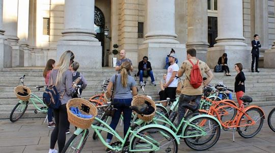 Secret bike tour of London