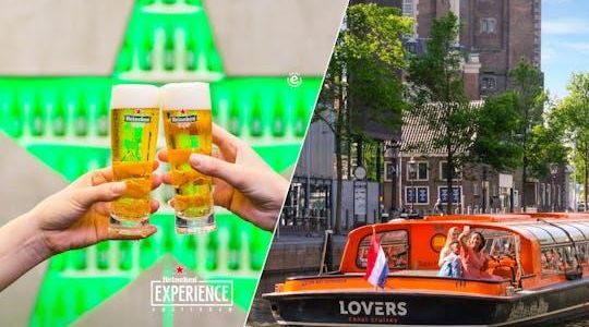 Heineken Experience and 1-hour canal cruise in Amsterdam