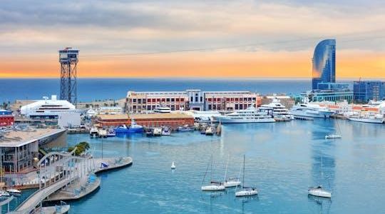 Catamaran sail and skyline tour in Barcelona
